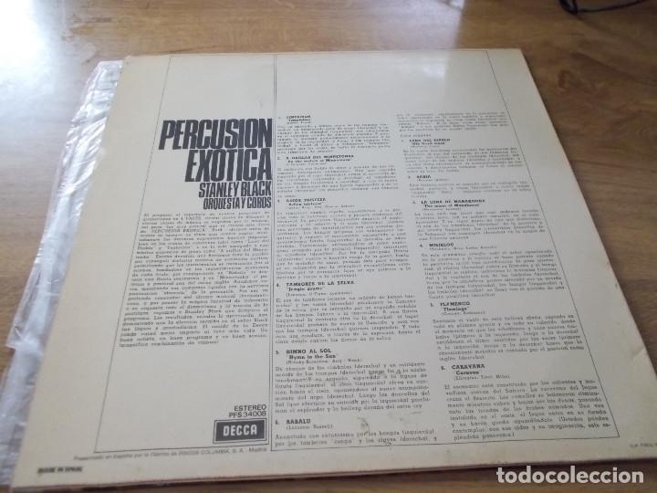 Discos de vinilo: STANLEY BLACK. PERCUSION EXOTICA. - Foto 2