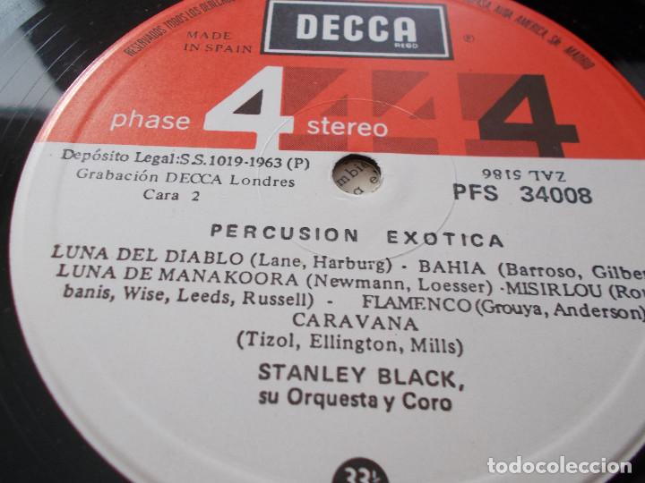 Discos de vinilo: STANLEY BLACK. PERCUSION EXOTICA. - Foto 4