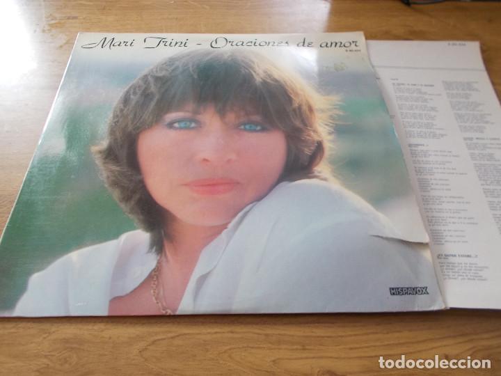 Discos de vinilo: MARI TRINI. ORACIONES DE AMOR. - Foto 1
