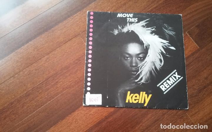 Discos de vinilo: Kelly-move this remix.maxi espa&ntilde;a - Foto 1