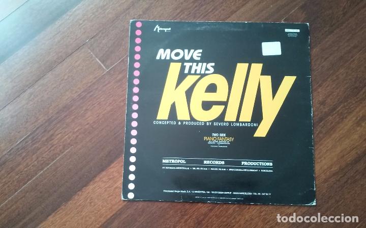 Discos de vinilo: Kelly-move this remix.maxi espa&ntilde;a - Foto 2