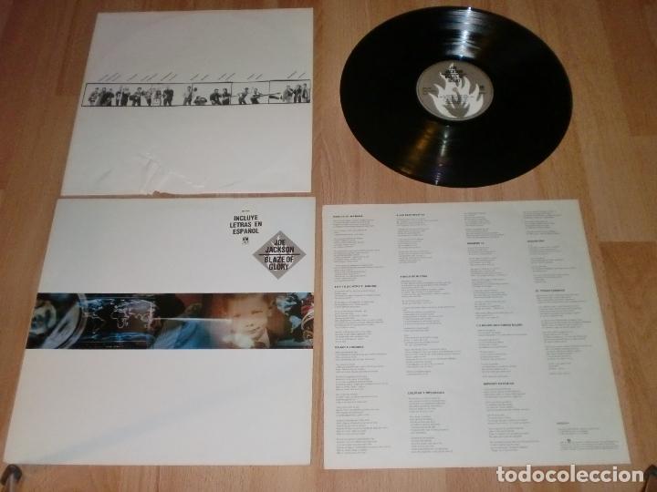 Discos de vinilo: JOE JACKSON -BLAZE OF GLORY - Foto 1