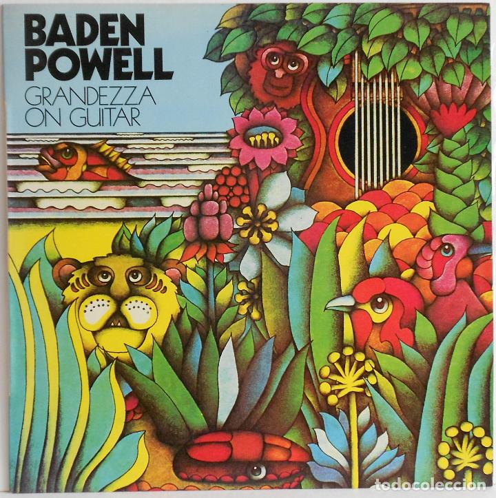 Disques de vinyle: BADEN POWELL - GRANDEZZA ON GUITAR (ESPA&Ntilde;A-1974)