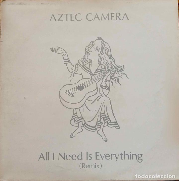 Discos de vinilo: AZTEC CAMERA. ALL I NEED IS EVERYTHING. MAXI SINGLE  2 TEMAS ESPA&Ntilde;A. - Foto 1