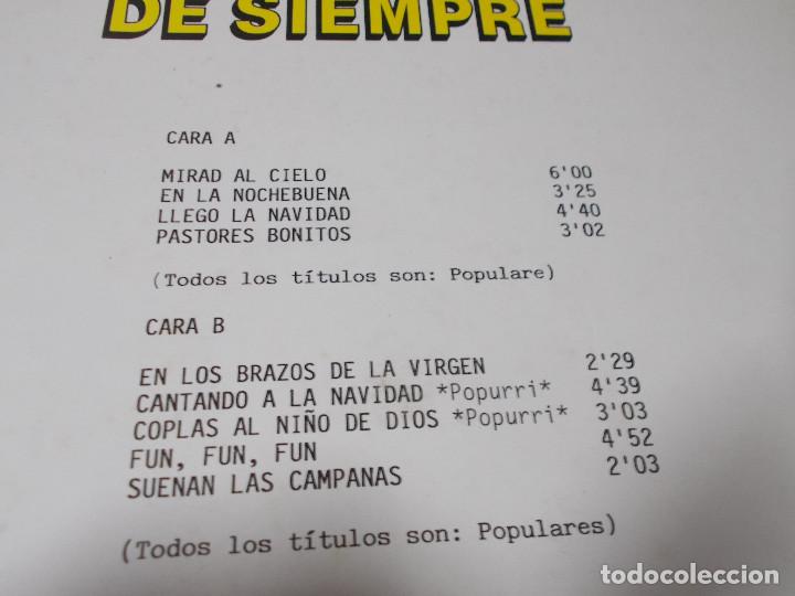 Discos de vinilo: VILLANCICOS DE SIEMPRE. VOL. 4 - Foto 3
