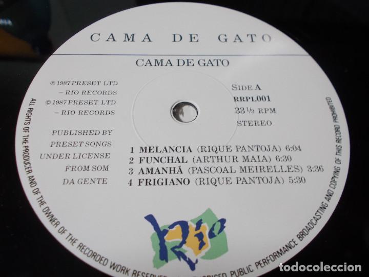 Discos de vinilo: CAMA DE GATO. - Foto 3