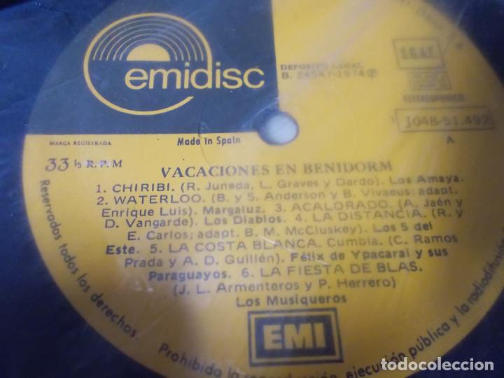 Discos de vinilo: VACACIONES EN BENIDORM - Foto 5