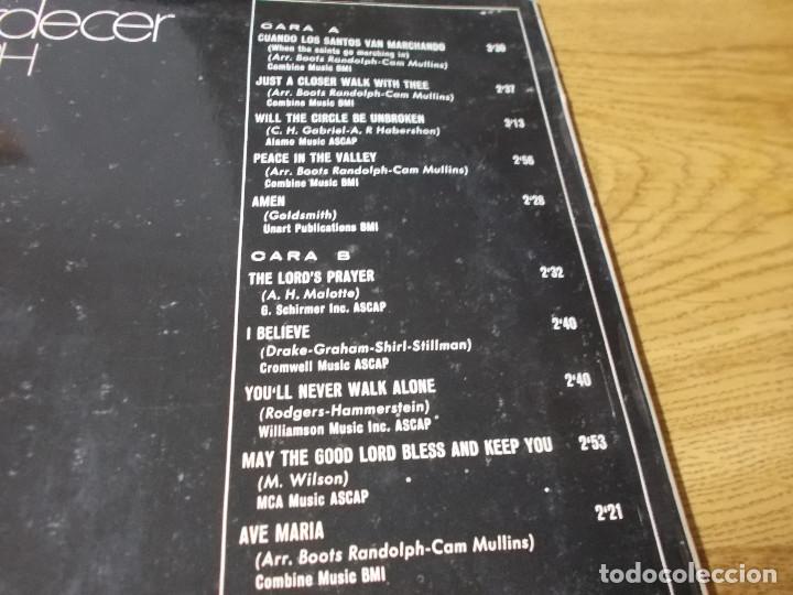 Discos de vinilo: BOOTS RANDOLPH. CANCIONES AL ATARDECER - Foto 3