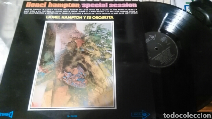 Discos de vinilo: Lionel hampton lp special session.espa&ntilde;a 1972 - Foto 1