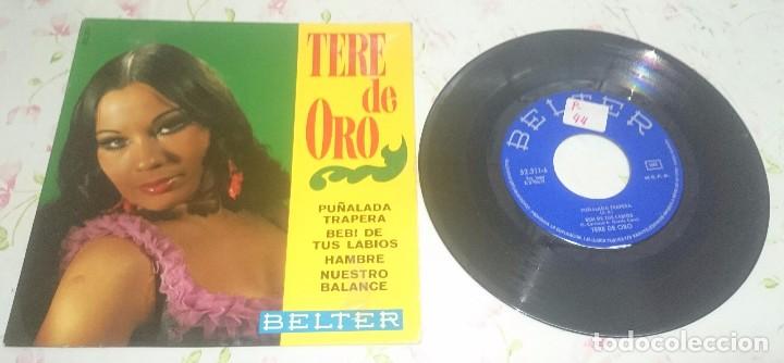 Discos de vinilo: Tere de Oro: Pu&ntilde;alada trapera + 3 (Belter 1969) - Foto 1