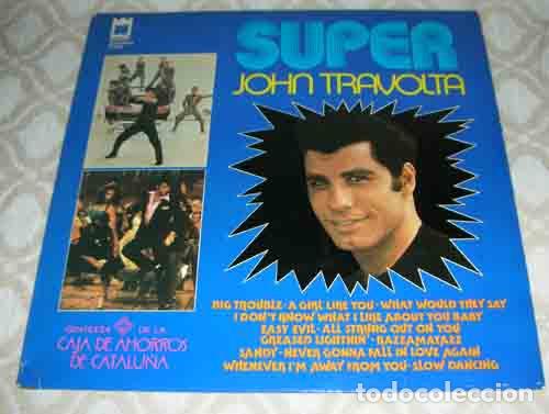 Discos de vinilo: John Travolta &lrm;&ndash; Super John Travolta - LP 1979 - Foto 1