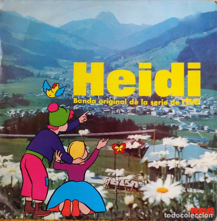 Discos de vinilo: HEIDI, BANDA ORIGINAL DE LA SERIE DE RTVE. LP - Foto 1