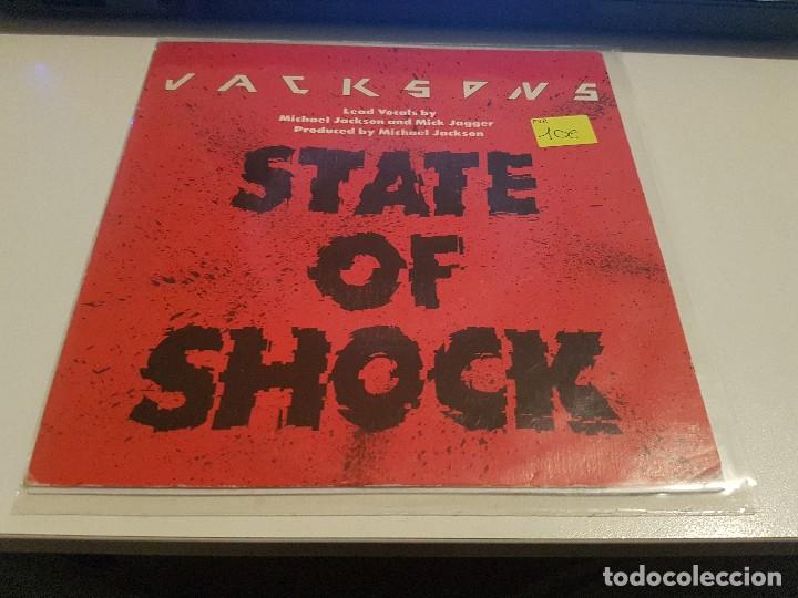 Discos de vinilo: JACKSONS STATE OF SHOCK CON MICHAEL JACKSON Y MICK JAGGER - Foto 1