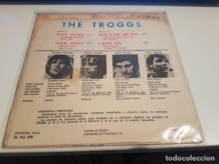 Discos de vinilo: THE TROGGS WILD THING - Foto 2