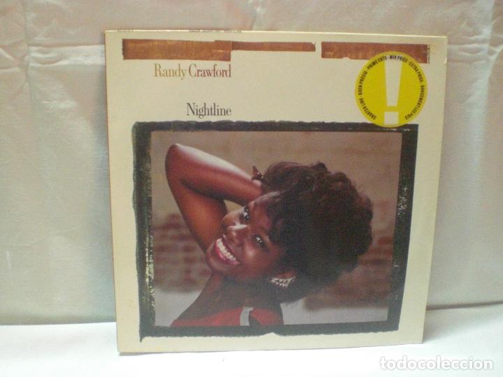 Discos de vinilo: DISCO RANDY CRAWFORD - NIGHTLINE -. A&Ntilde;O 1983. - Foto 1