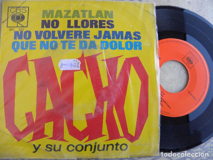 Discos de vinilo: CACHO Y SU CONJUNTO -EP 1966 -CBS - Foto 1