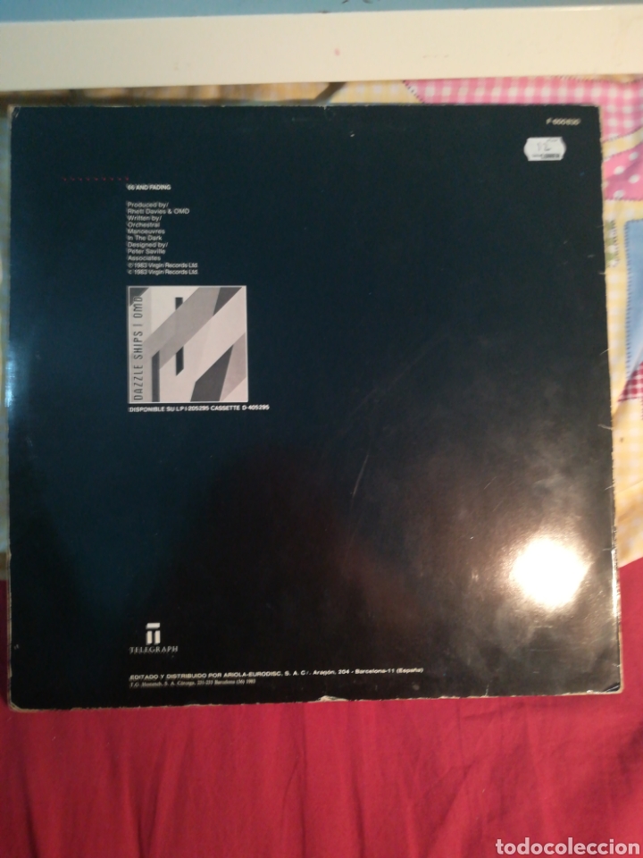 Discos de vinilo: O M D Telegraph - Foto 2