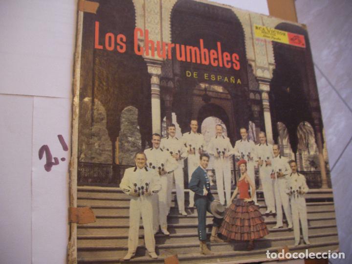 Discos de vinilo: ANTIGUO DISCO LP - LOS CHURUMBELES DE ESPA&Ntilde;A - Foto 1