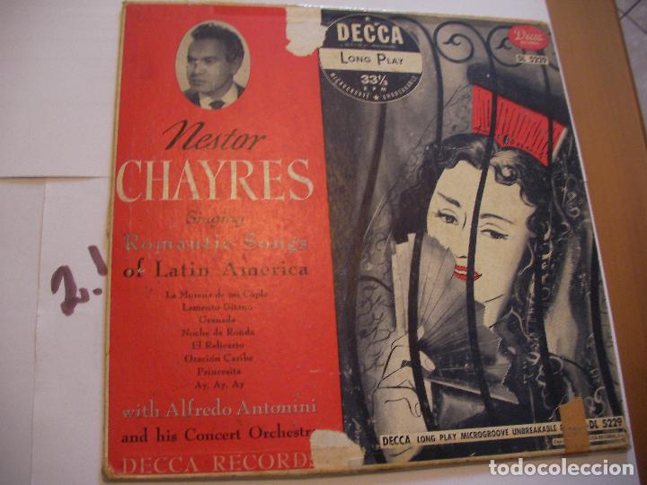 Discos de vinilo: ANTIGUO DISCO LP - NESTOR CHAYRES - Foto 1
