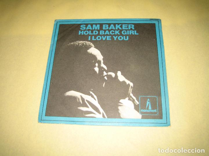 Discos de vinilo: SAM BAKER  - SINGLE- EDICION FRANCIA - VINILO MUY NUEVO - Foto 1