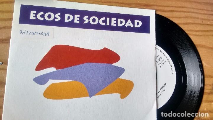 Discos de vinilo: SINGLE (VINILO) DE ECOS DE SOCIEDAD A&Ntilde;OS 90 - Foto 1