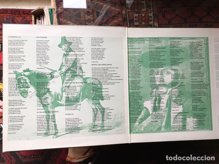 Discos de vinilo: A La Luz de los cantares. Carlos Cano - Foto 2