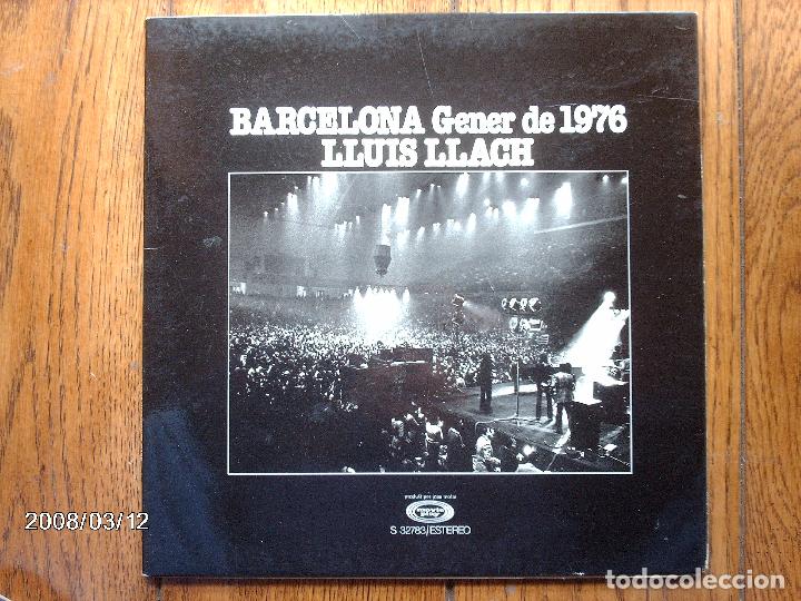 Discos de vinilo: lluis llach - barcelona gener de 1976 - Foto 1