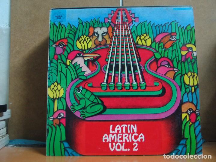 Disques de vinyle: Luciano Perrone / Tania Maria / Nan&aacute; Vasconcelos y mas - Latin America Vol.2 - Tropical Music - 1992