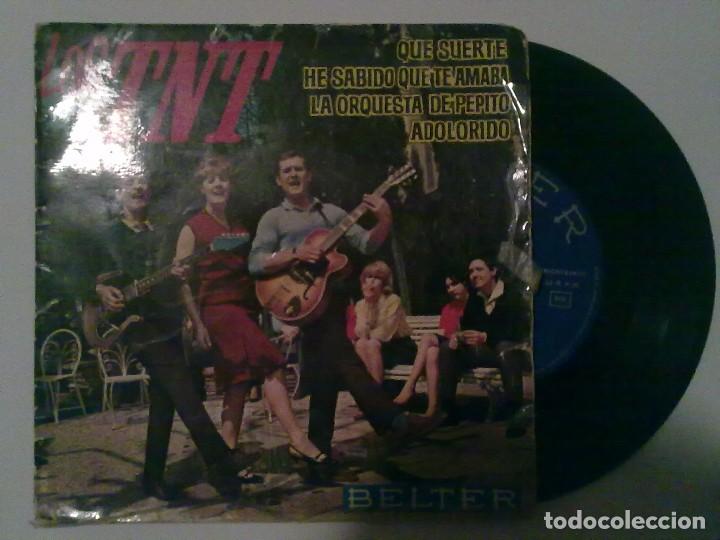 Discos de vinilo: LOS TNT - QUE SUERTE - Foto 1