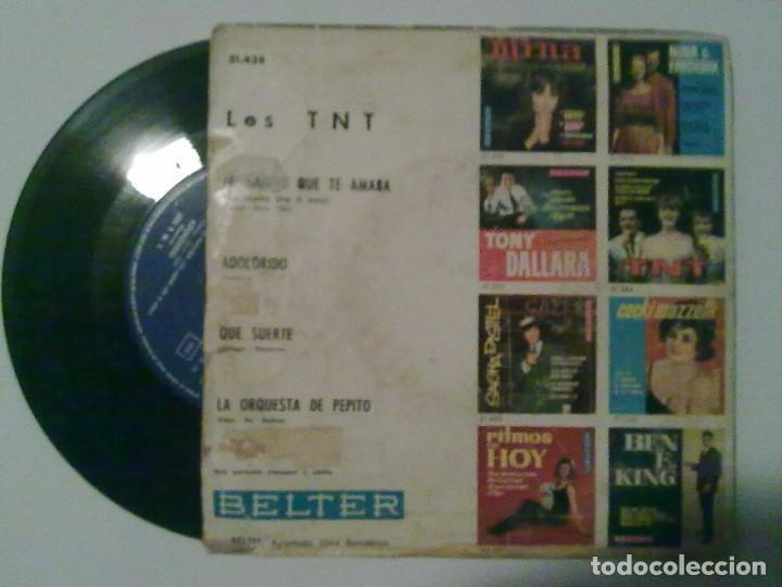 Discos de vinilo: LOS TNT - QUE SUERTE - Foto 2