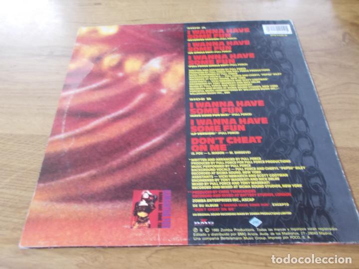 Discos de vinilo: SAMANTHA FOX. I WANNA HAVE SOME FUN. - Foto 2