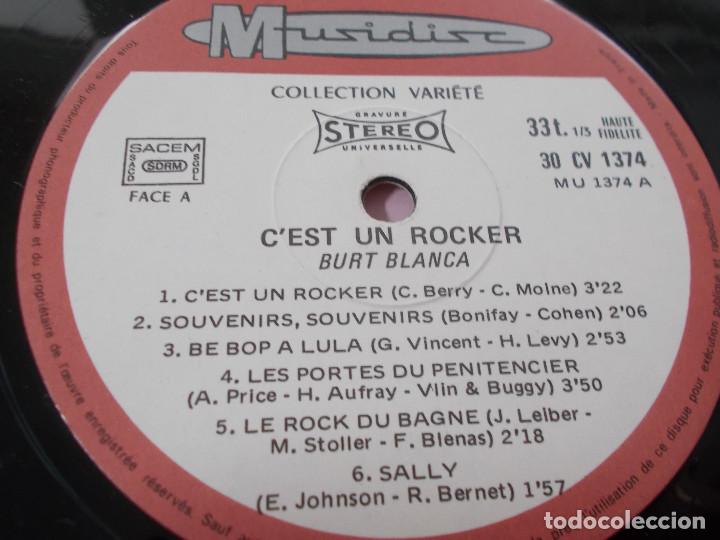 Discos de vinilo: BURT BLANCA. C&acute;EST UN ROCKER. - Foto 4