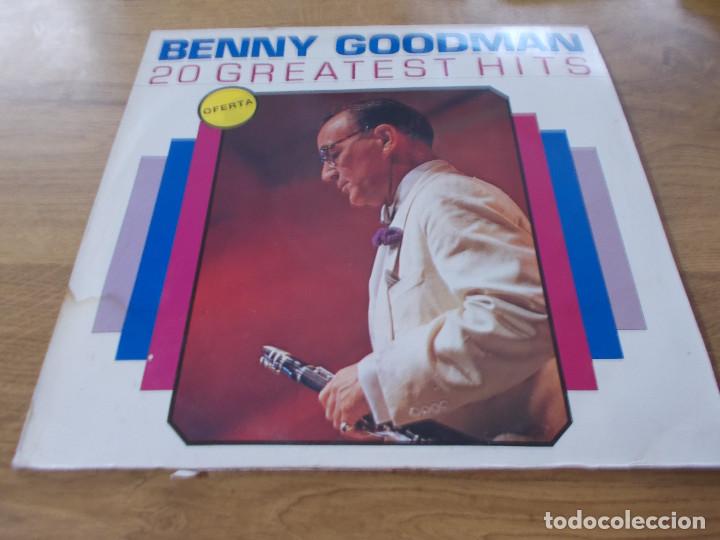 Discos de vinilo: BENNY GOODMAN. 20 GREATEST HITS. - Foto 1