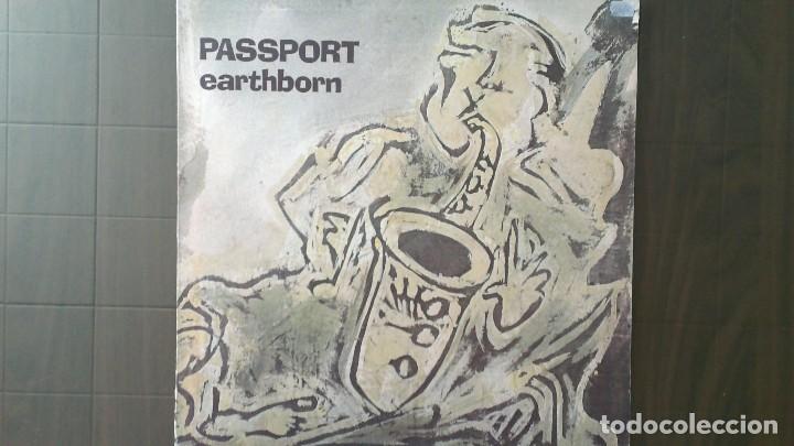 Discos de vinilo: PASSPORT -EARTHBORN- LP 1982 ATLANTIC GERMANY - Foto 1