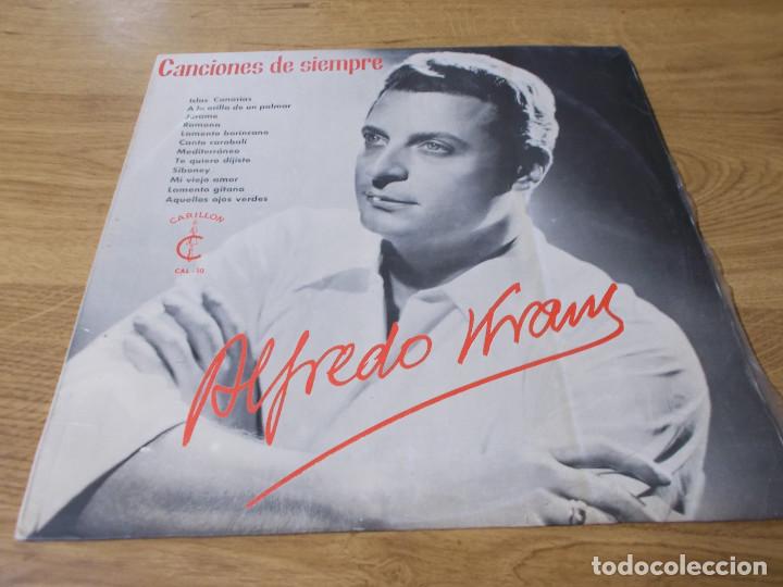 Discos de vinilo: ALFREDO KRAUS. CANCIONES DE SIEMPRE. - Foto 1