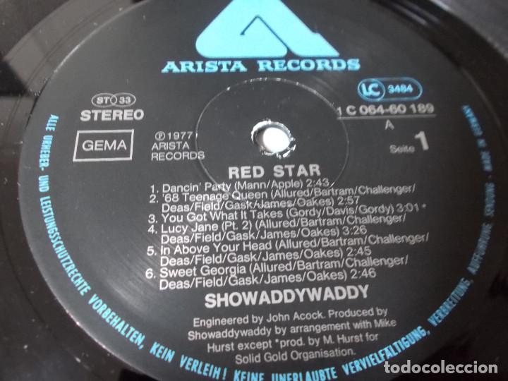 Discos de vinilo: RED STAR. SHOWADDYWADDY - Foto 3