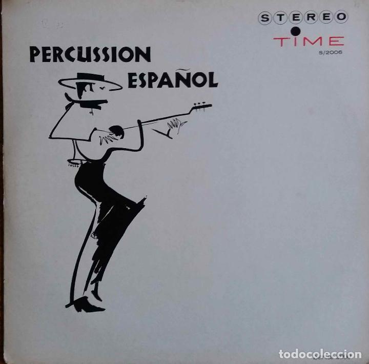 Discos de vinilo: PERCUSSION ESPA&Ntilde;OL. AL CAIOLA. BOB SHAD... LP USA - Foto 1