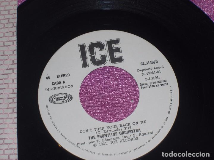 Discos de vinilo: THE FRONTLINE ORQUESTRA 1981 SINGLE - Foto 6