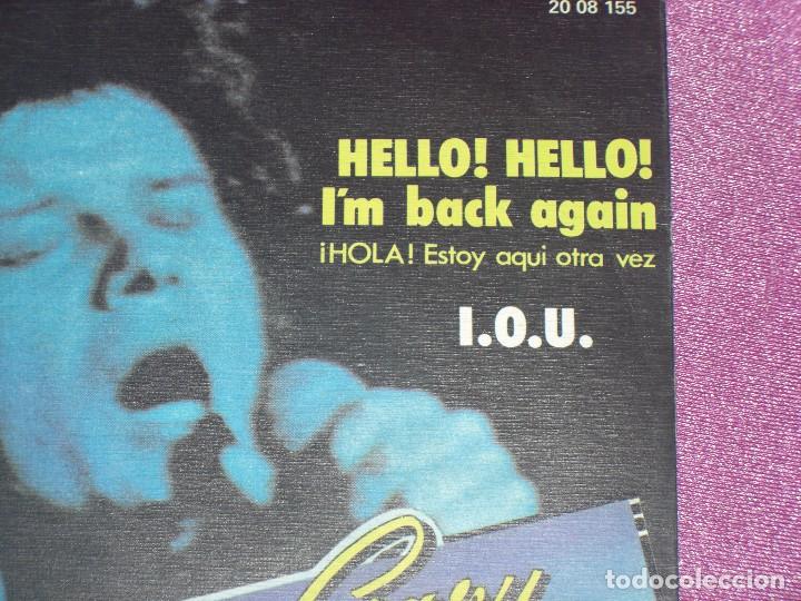 Discos de vinilo: GARY GLITTER - HELLO HELLO I&acute;M BACK AGAIN - SINGLE 1973 - Foto 5
