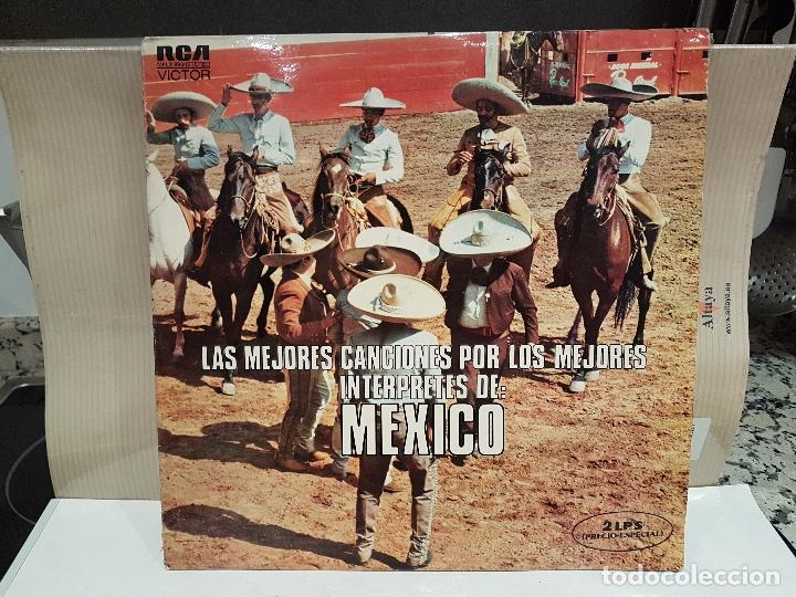 Vinyl records: las mejores canciones por los mejores interpretes de mexico 2 lps ver fotos