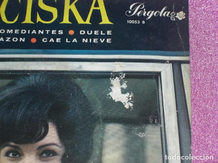 Discos de vinilo: FRANCISKA LOS COMEDIANTES DUELE /T&Uacute; NO TIENES CORAZ&Oacute;N - Foto 3