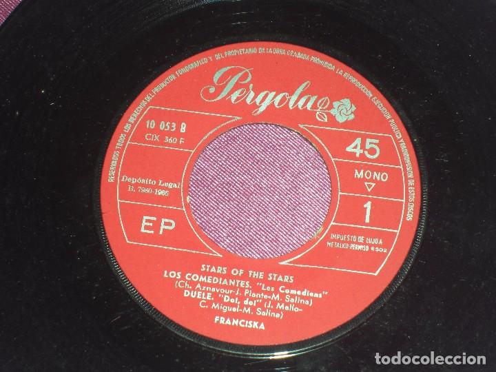 Discos de vinilo: FRANCISKA LOS COMEDIANTES DUELE /T&Uacute; NO TIENES CORAZ&Oacute;N - Foto 6