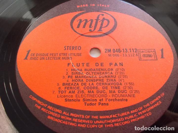Discos de vinilo: FLUTE DE PAN. SIMION STANCIU. - Foto 4