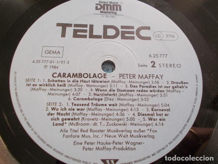 Discos de vinilo: PETER MAFFAY. CARAMBOLAGE. - Foto 4