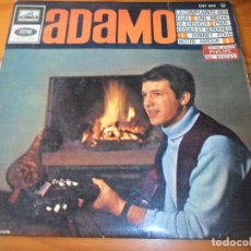 Discos de vinilo: ADAMO EP- UNE MECHE DE CHEVEUX/ SONNET POUR NOTRE AMOUR +2