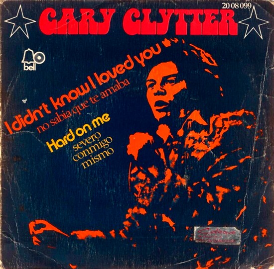 gary glitter ··· didn't know i love you / har - Buy Vinyl Singles of Pop-Rock International of the 70s on todocoleccion