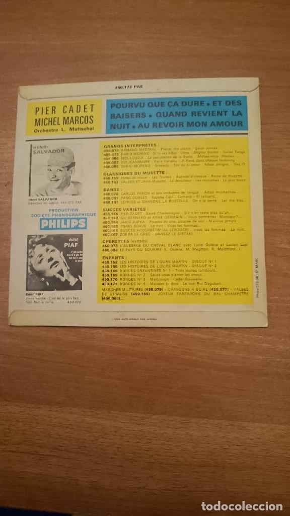 Discos de vinilo: PIER CADET - MICHEL MARCOS - - Foto 2