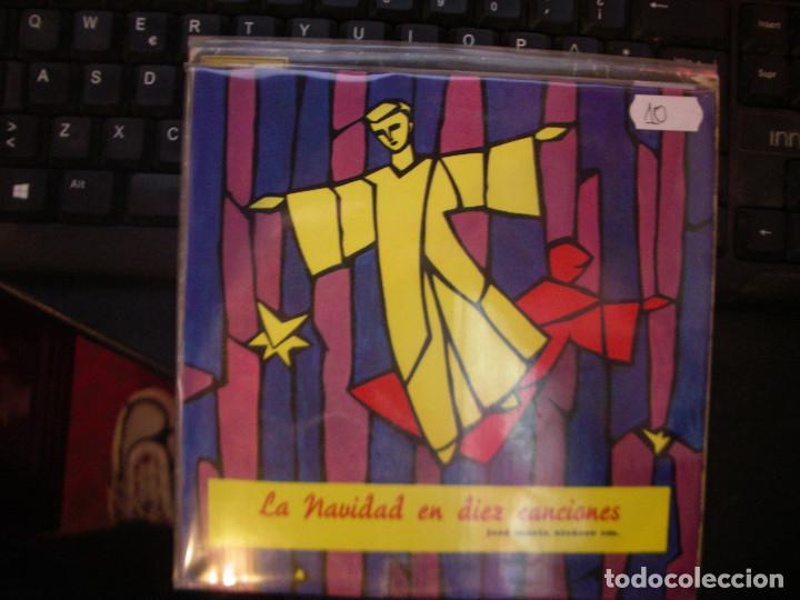 Discos de vinilo: LA NAVIDAD EN 10 CANCIONES. DOBLE EP. - Foto 1
