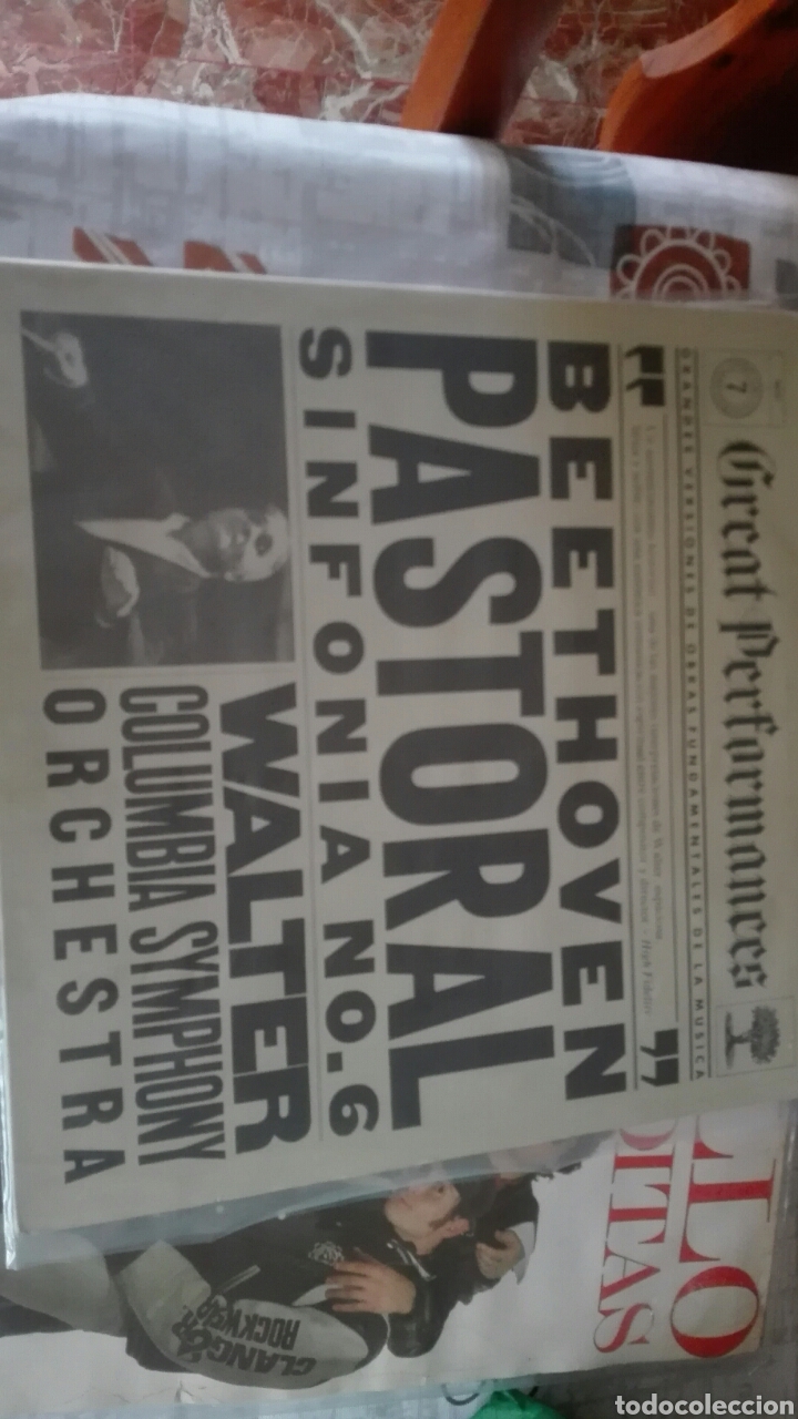 Discos de vinilo: Disco vinilo LP BEETHOVEN SINFONIA NUM. 6 - Foto 1