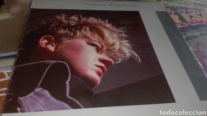 Discos de vinilo: Disco vinilo LP ANNE CLARK PRESSURE POINTS - Foto 1